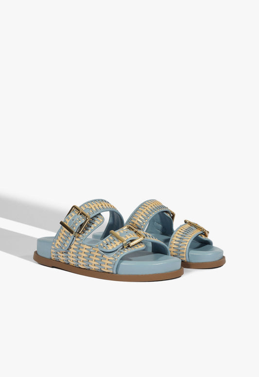 Naomi Raffia Sporty Sandal - Schutz Shoes