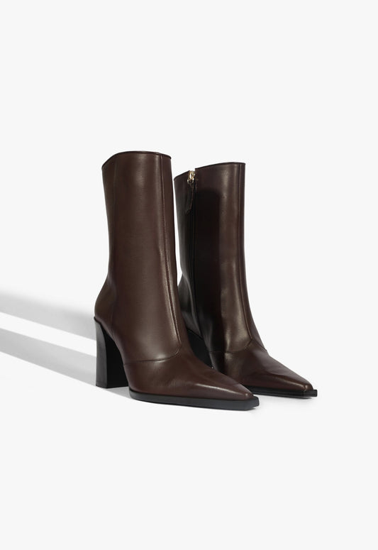 Raffaela Leather Bootie - Schutz Shoes