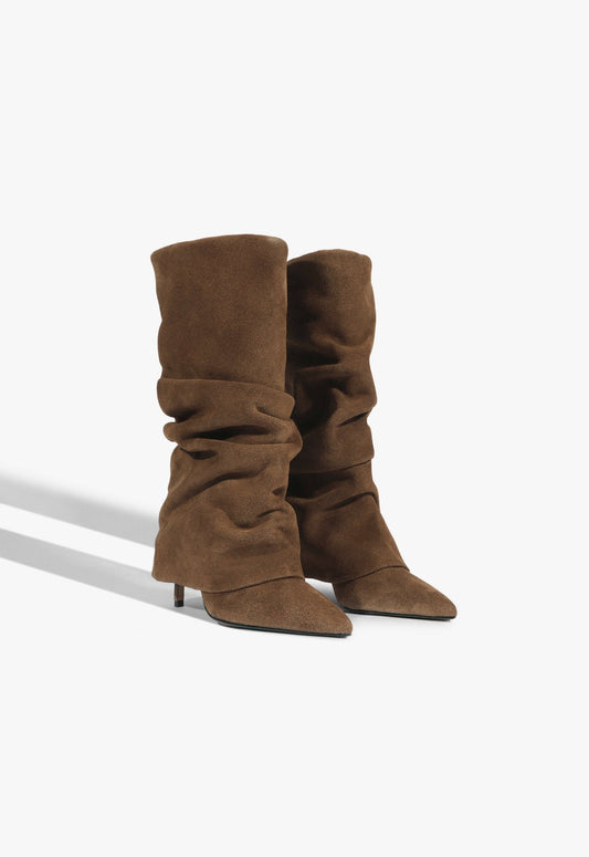 Mikki Cloak Suede Bootie - Schutz Shoes