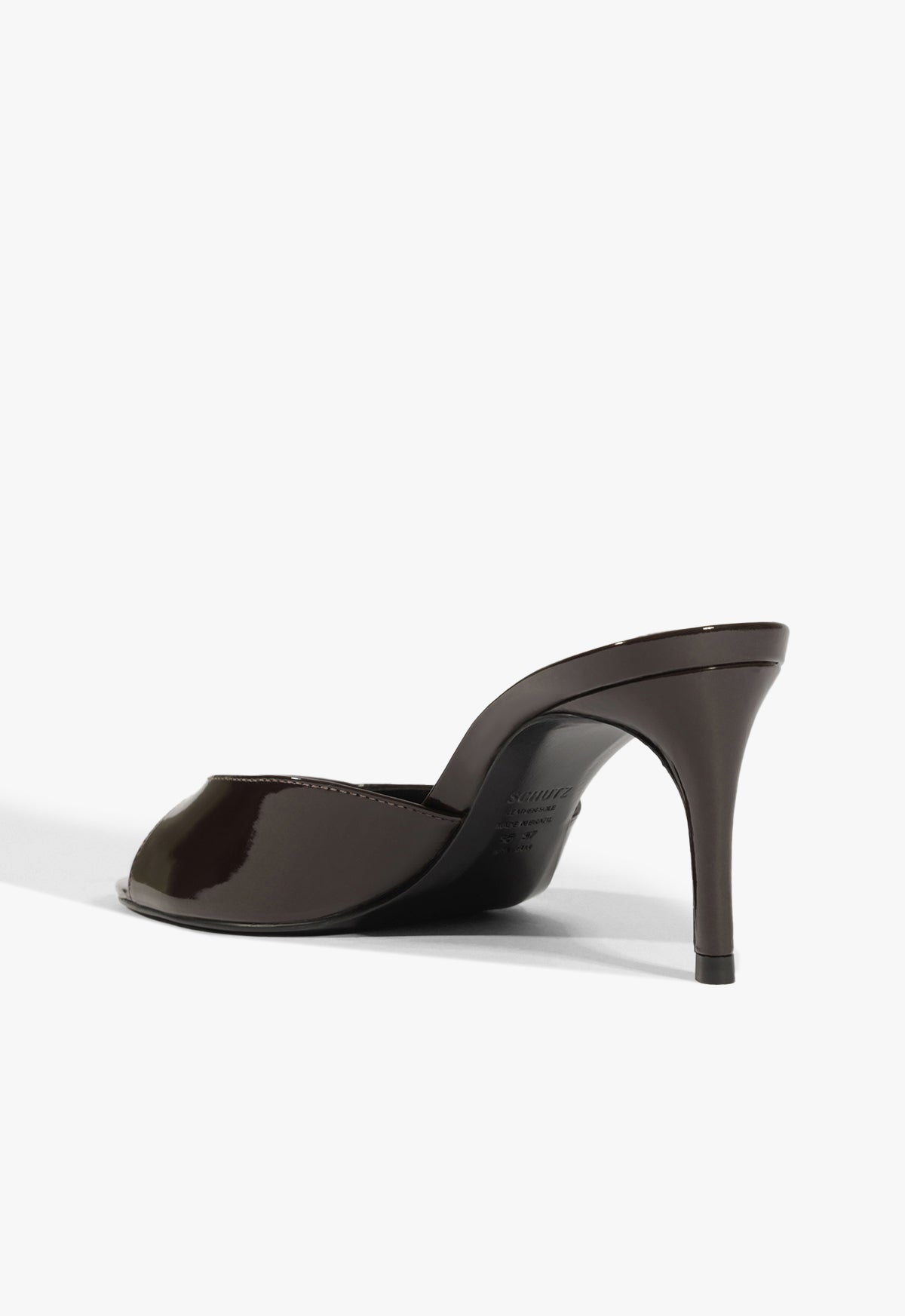 Arlette Mule Patent Sandal - Schutz Shoes