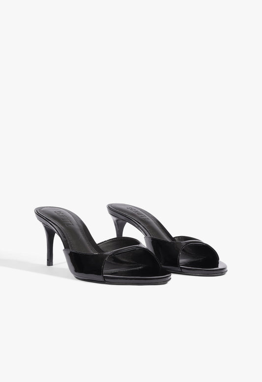 Arlette Mule Patent Sandal - Schutz Shoes