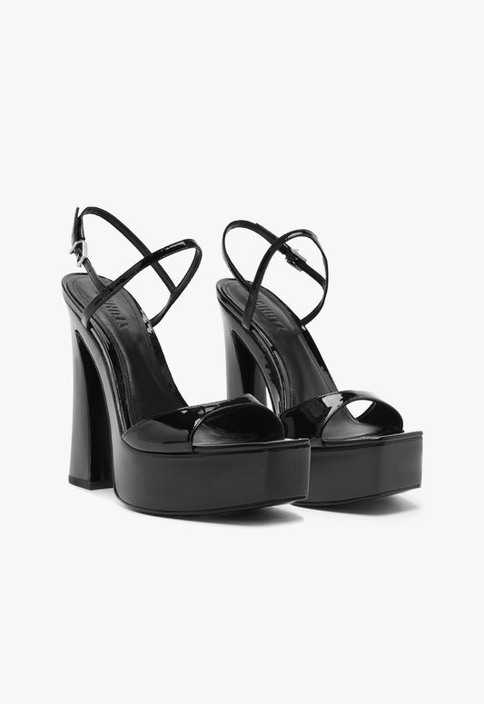 Arlene Patent Leather Platform Sandal - Schutz Shoes