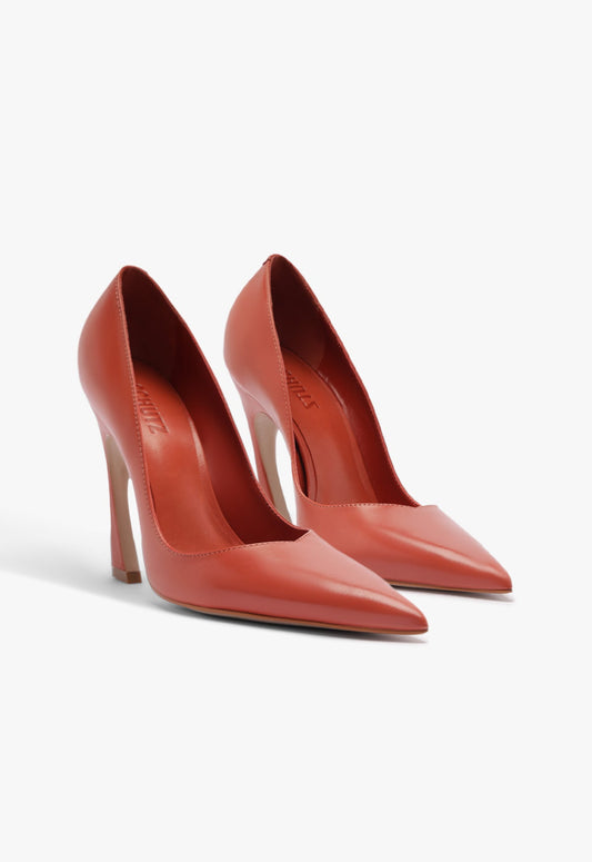 Lexi High Sculptural Red Pump - Schutz Shoes