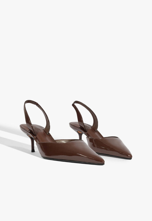 Paola Mid Patent Pump - Schutz Shoes
