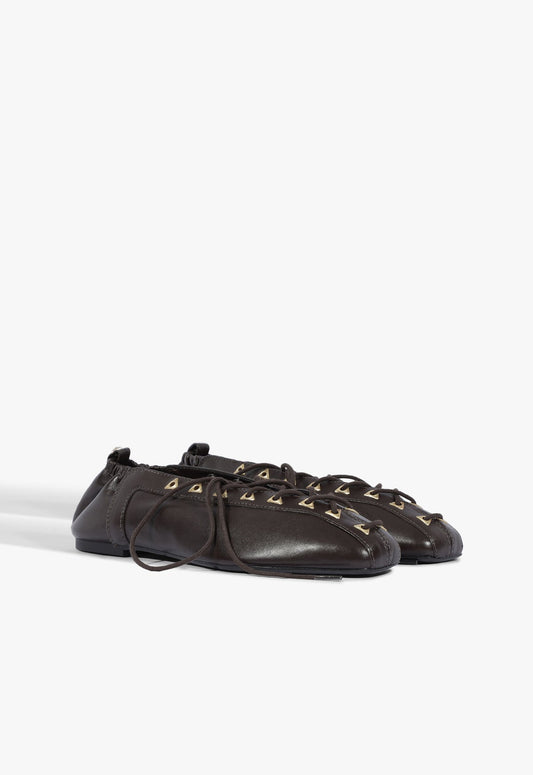 Lola Leather Flat - Schutz Shoes