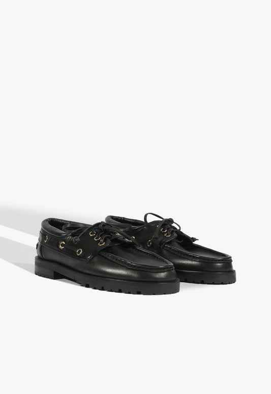 Mocaschutz Leather Flat - Schutz Shoes