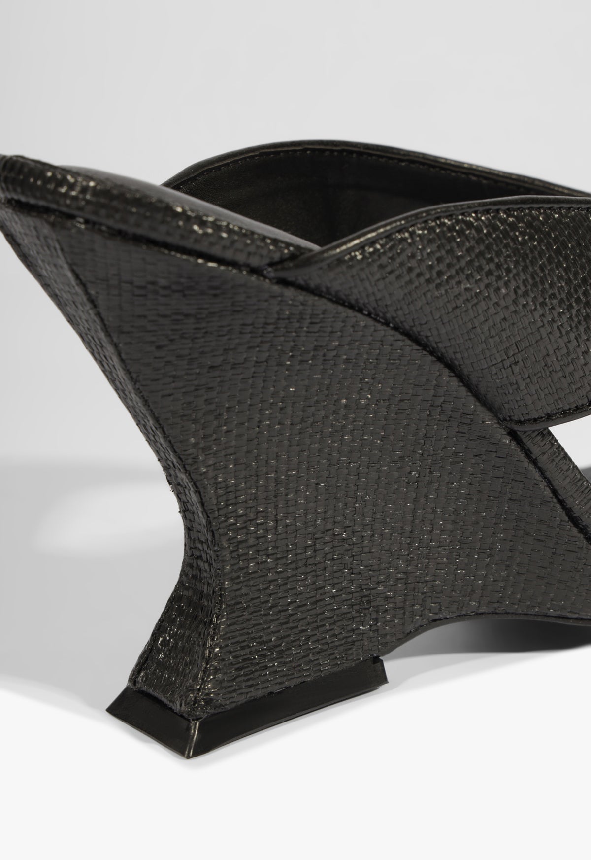 Maya Raffia Wedge Sandal - Schutz Shoes
