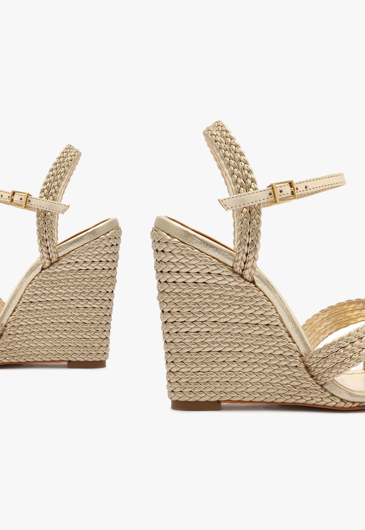 Karima Metallic Nappa Sandal - Schutz Shoes