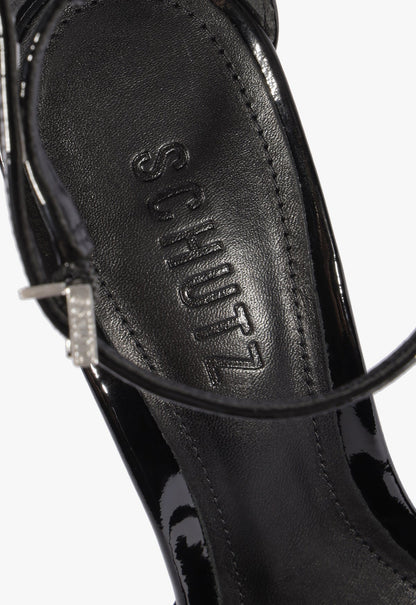 Scarlett Wedge Patent Leather Sandal - Schutz Shoes