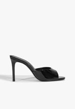 Cloe Sandal 5 Black Patent - Schutz Shoes