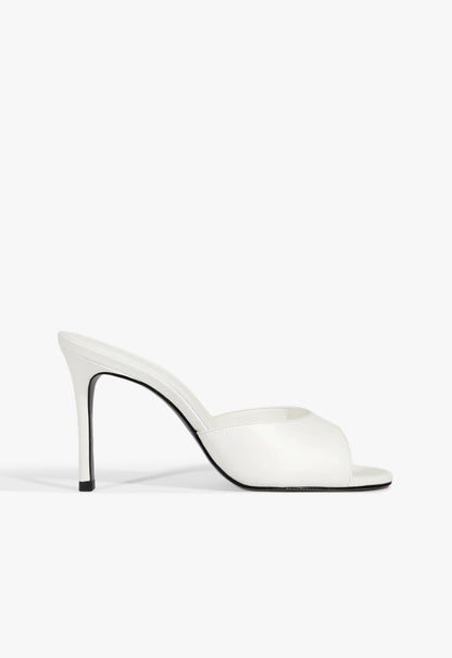 Cloe Sandal 5 Ivory Leather - Schutz Shoes