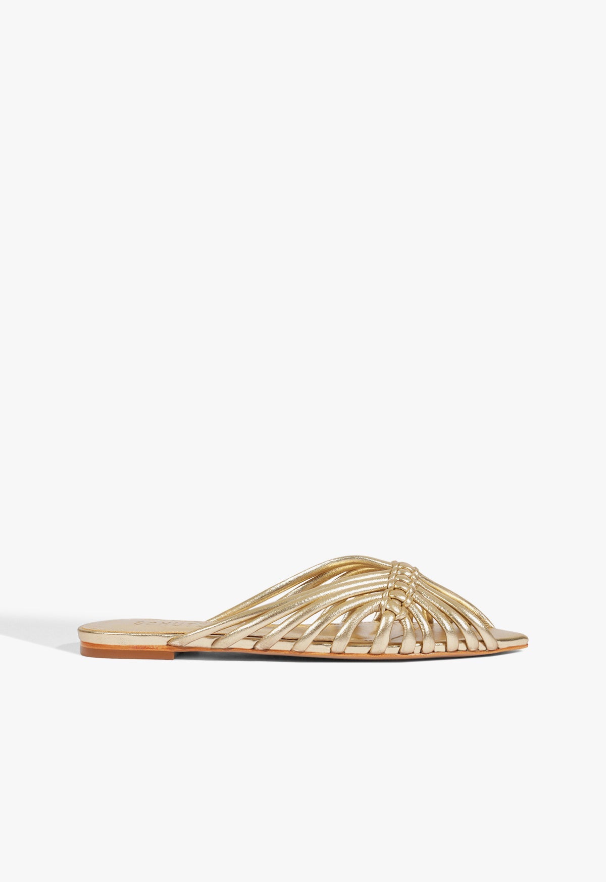 Aylen Metallic Sandal 5 Platinum Metallic - Schutz Shoes