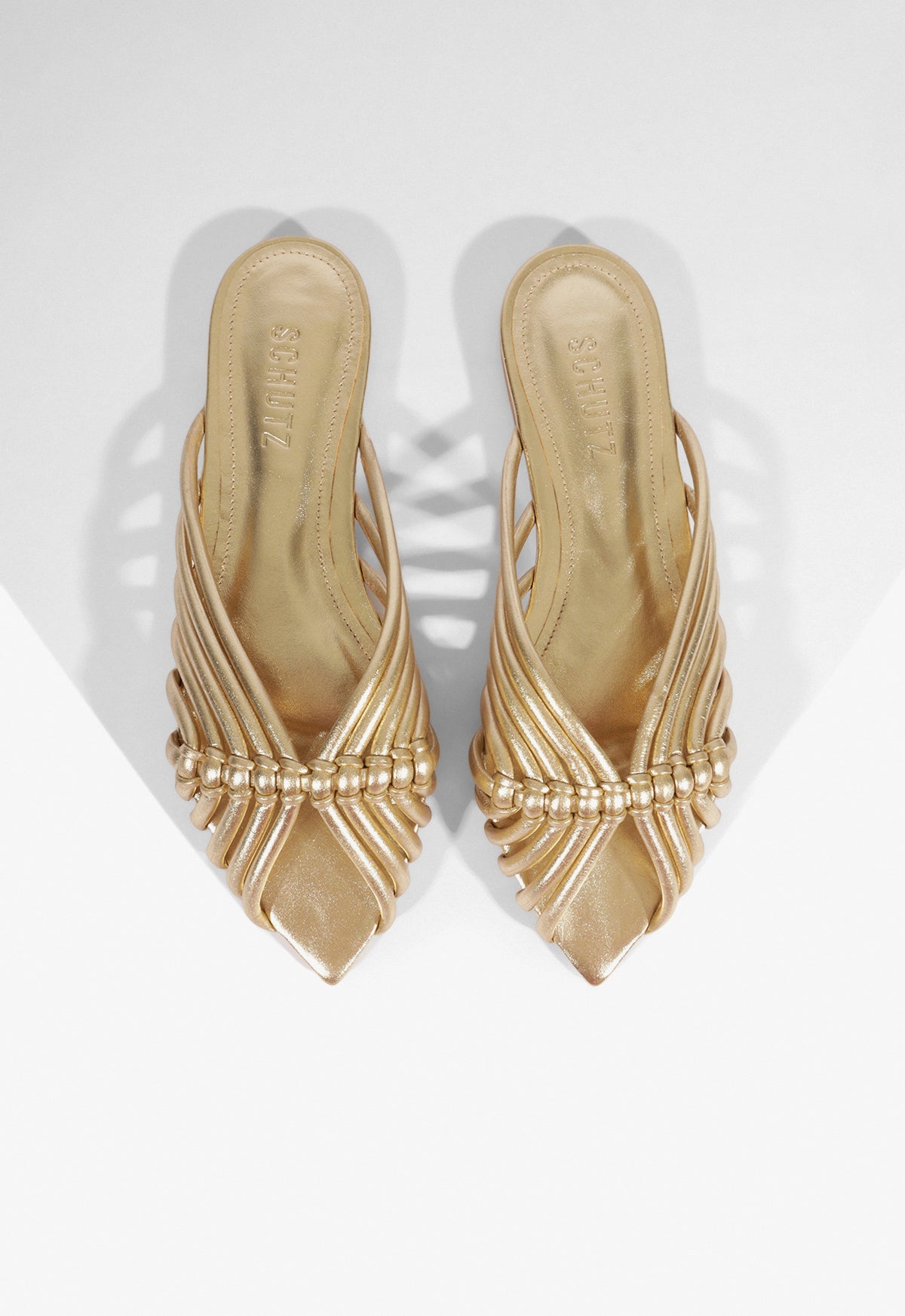 Aylen Metallic Sandal - Schutz Shoes