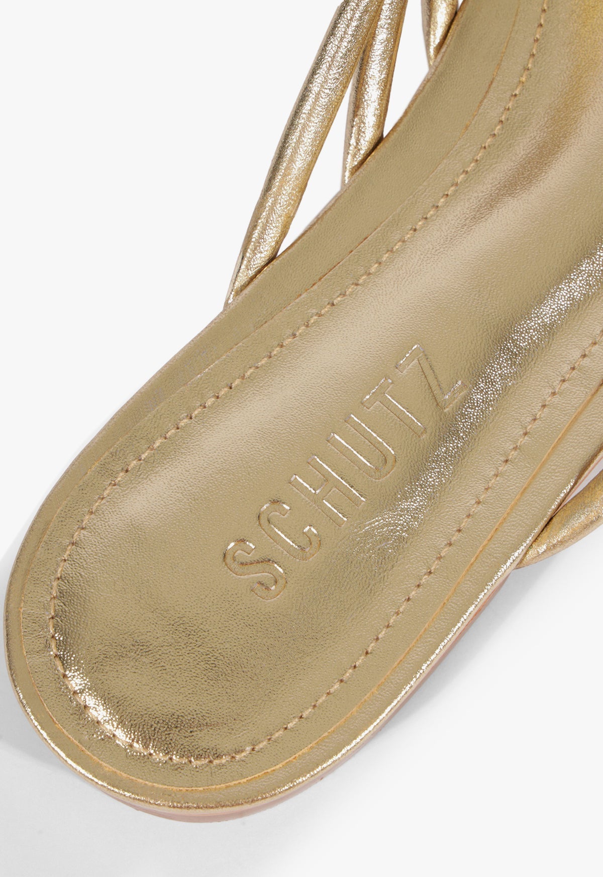 Aylen Metallic Sandal - Schutz Shoes