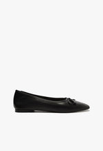 Arissa Black Leather Ballet Flat 5 Black Nappa Leather - Schutz Shoes