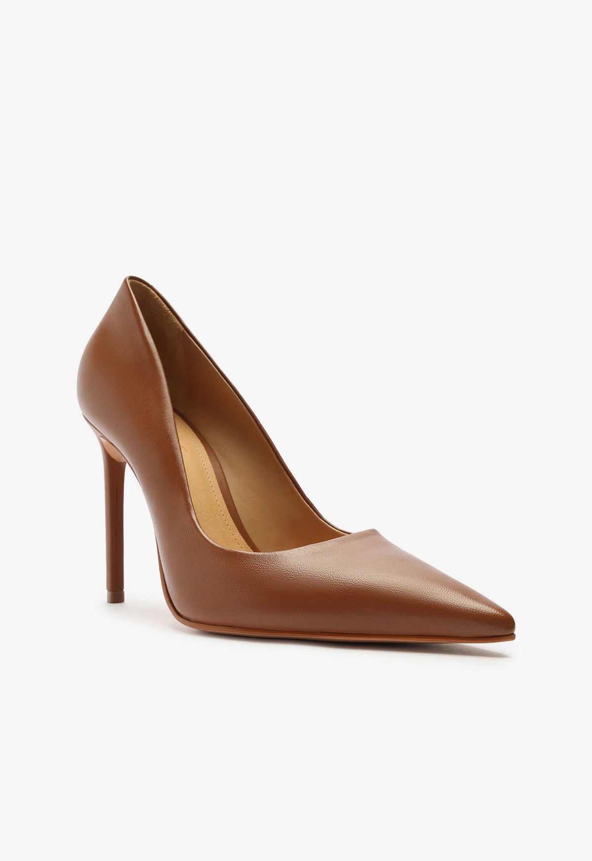 Lou High Stiletto Brown Pump - Schutz Shoes