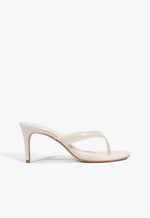 Roslyn Jelly Thong Sandal 5 Sugar White Synthetic - Schutz Shoes