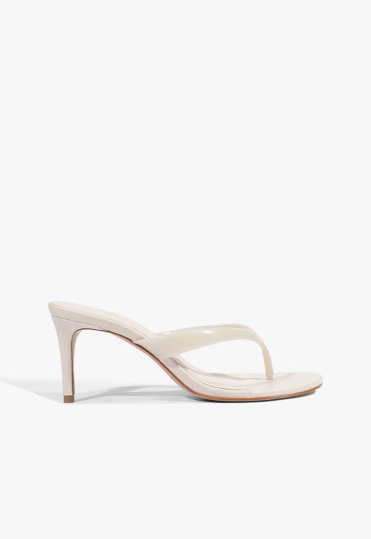 Roslyn Jelly Thong Sandal 5 Sugar White Synthetic - Schutz Shoes