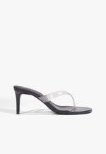 Roslyn Jelly Thong Sandal 5 Black Synthetic - Schutz Shoes