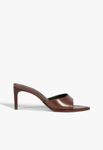 Elise Leather Sandal 5 Root Brown Leather - Schutz Shoes