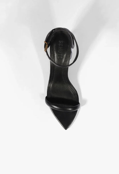 Skye Mid Leather Sandal - Schutz Shoes