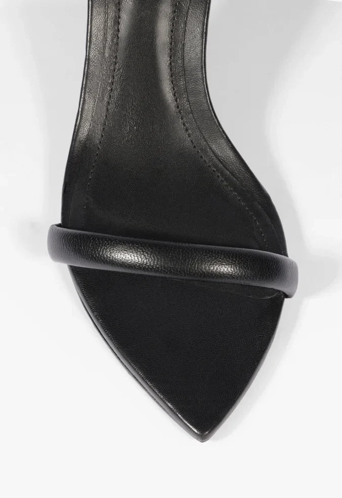 Skye Mid Leather Sandal - Schutz Shoes