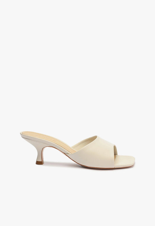 Dethalia Sandal 5 Pearl Nappa Leather - Schutz Shoes