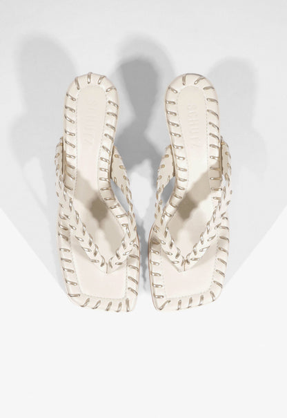 Nayra Leather Thong Sandal - Schutz Shoes
