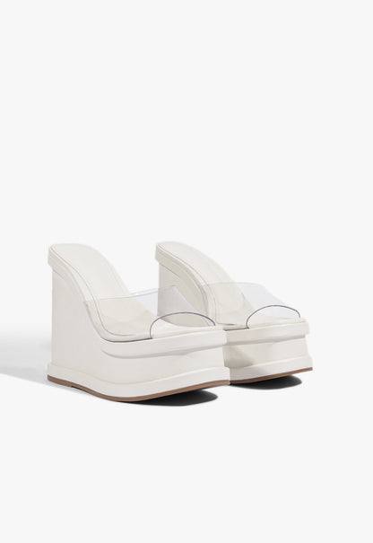 Dalle Vinyl Wedge Sandal - Schutz Shoes