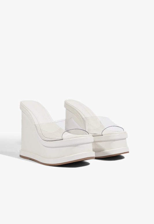Dalle Vinyl Wedge Sandal - Schutz Shoes