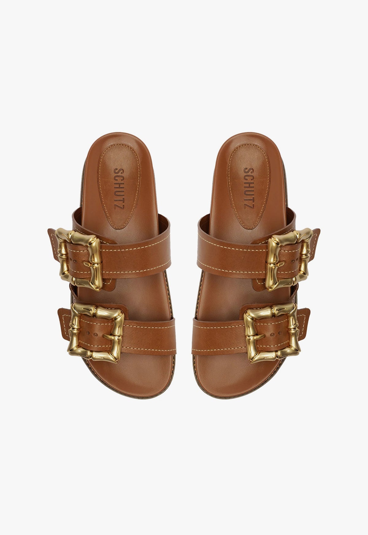 Enola Sporty Leather Sandal - Schutz Shoes