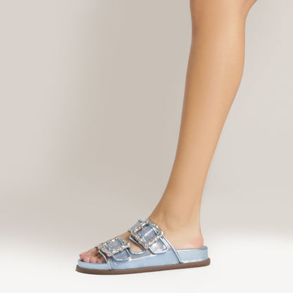 Enola Sporty Vinyl Sandal - Schutz Shoes