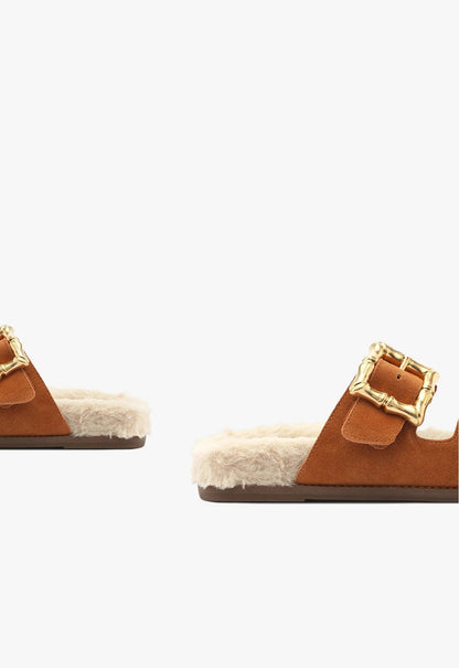 Enola Weekend Sporty Cow Suede Sandal - Schutz Shoes