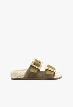 Enola Weekend Sporty Cow Suede Sandal - Schutz Shoes