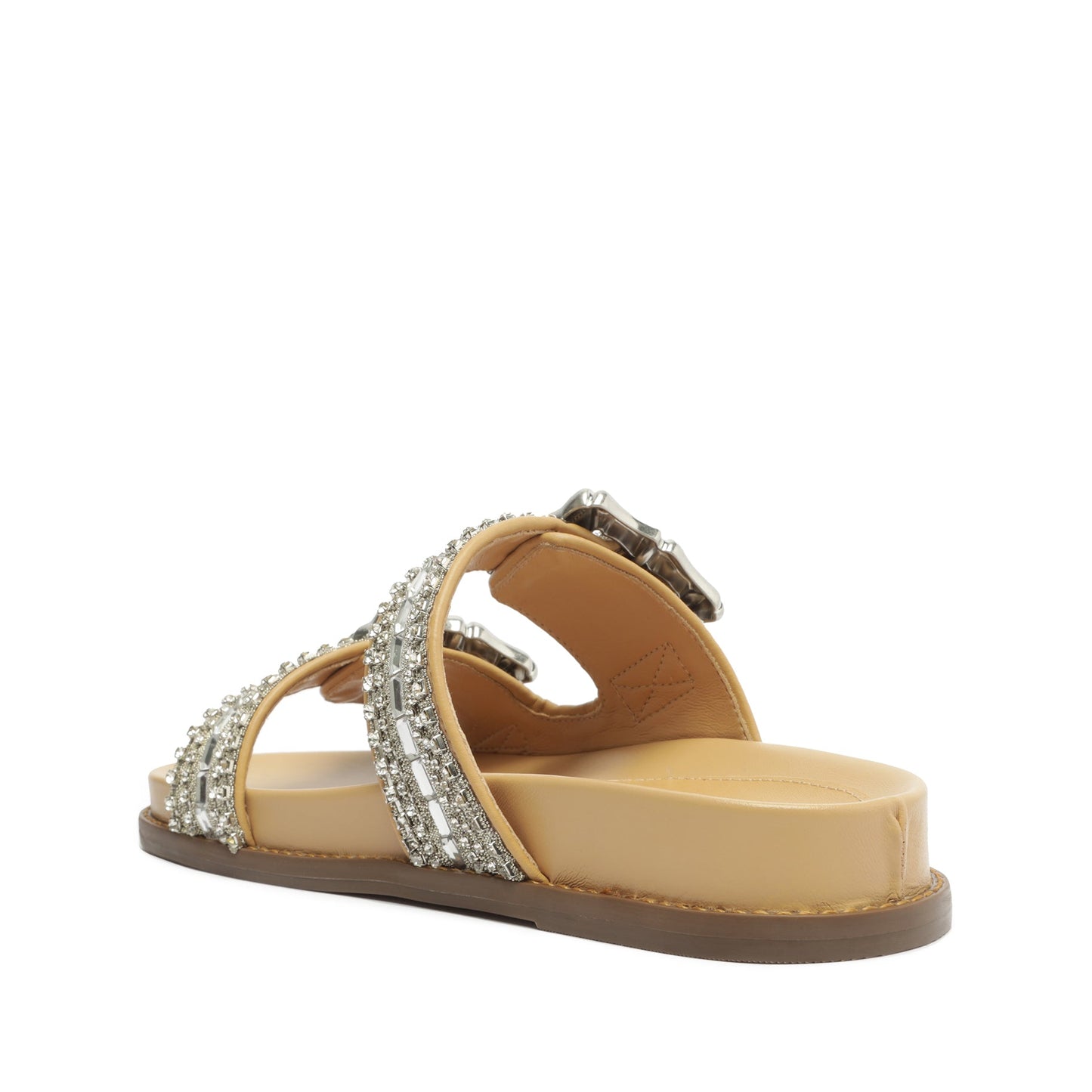 Enola Shine Sporty Leather Sandal - Schutz Shoes