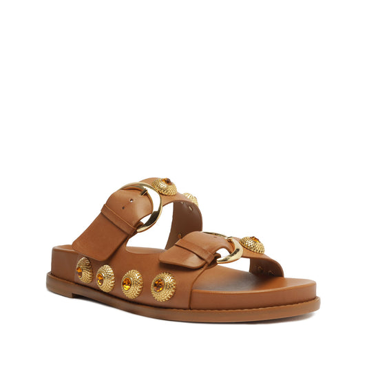 Vivian Sporty Atanado Leather Sandal - Schutz Shoes