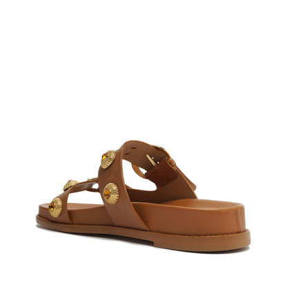 Vivian Sporty Atanado Leather Sandal - Schutz Shoes