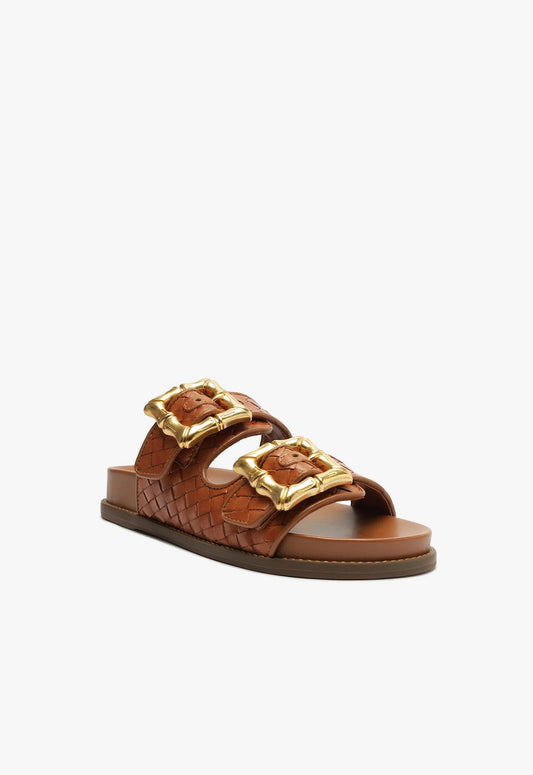 Enola Honey Peach Sporty Sandal - Schutz Shoes