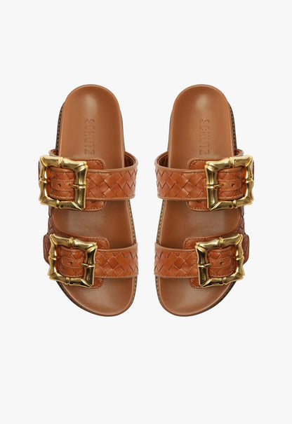 Enola Honey Peach Sporty Sandal - Schutz Shoes