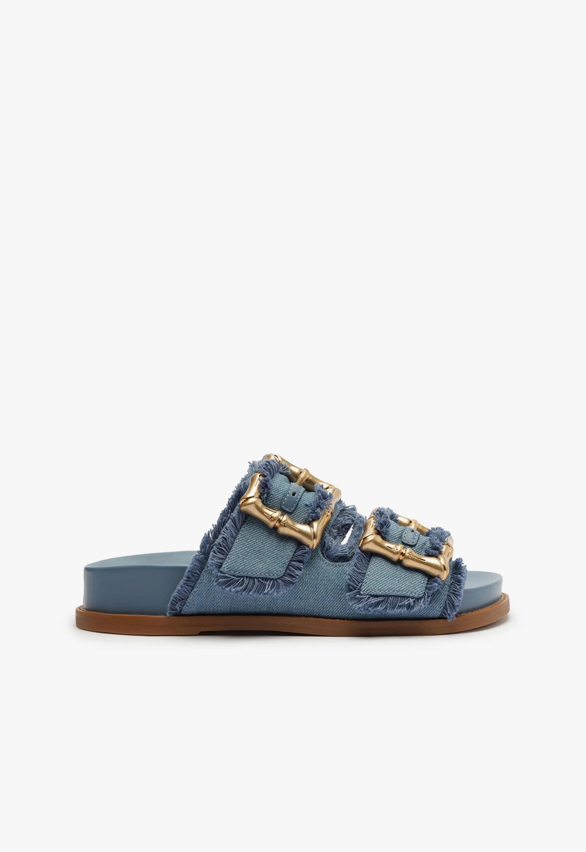 Enola Sporty Denim Sandal 5 Summer Jeans Denin - Schutz Shoes