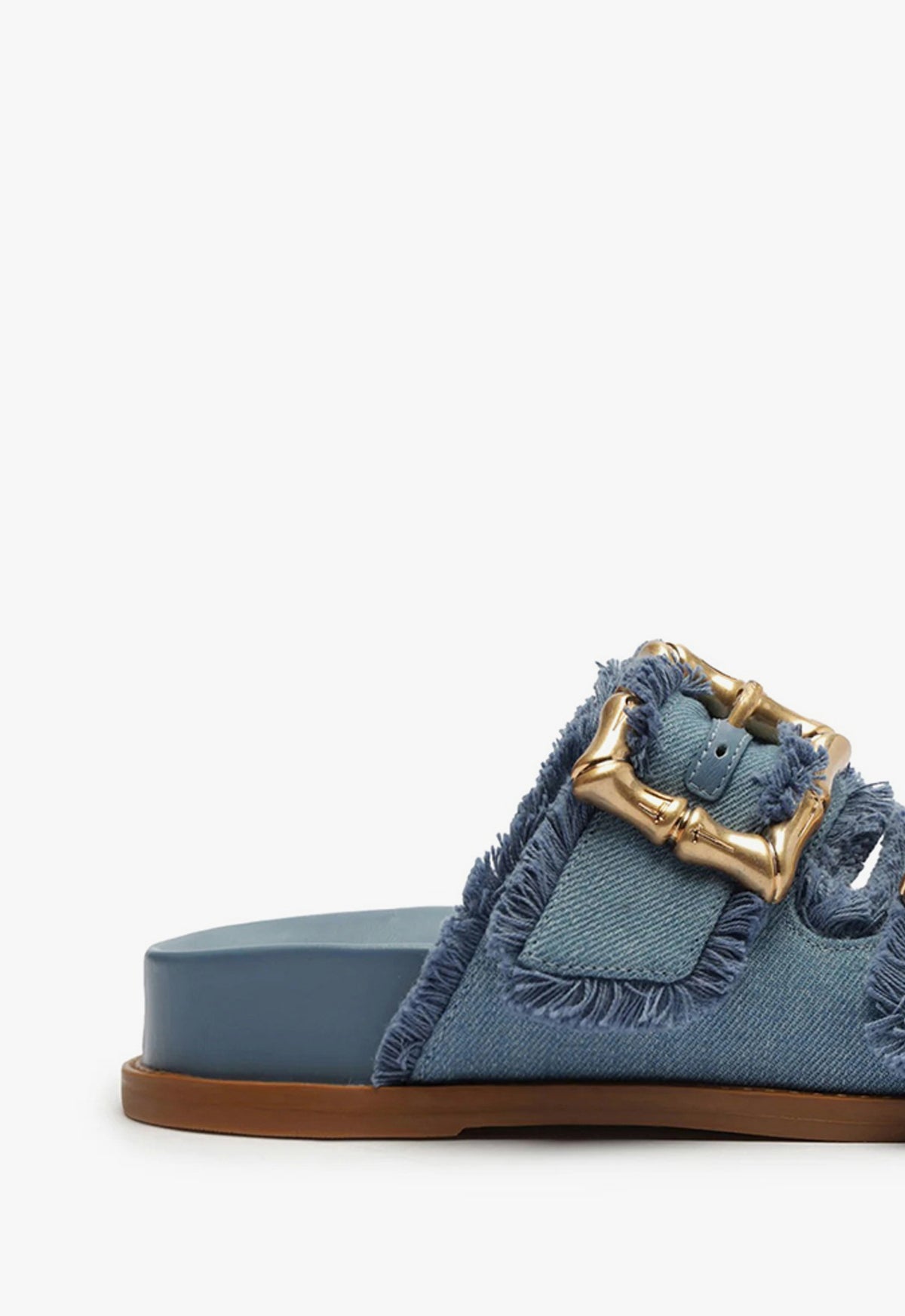Enola Sporty Denim Sandal - Schutz Shoes