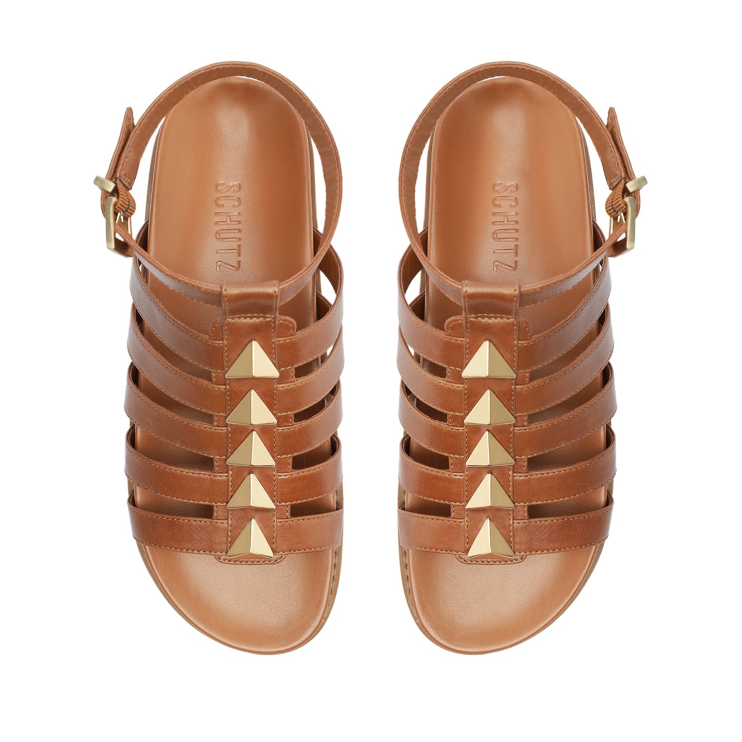 Kyrie Sporty Leather Sandal - Schutz Shoes
