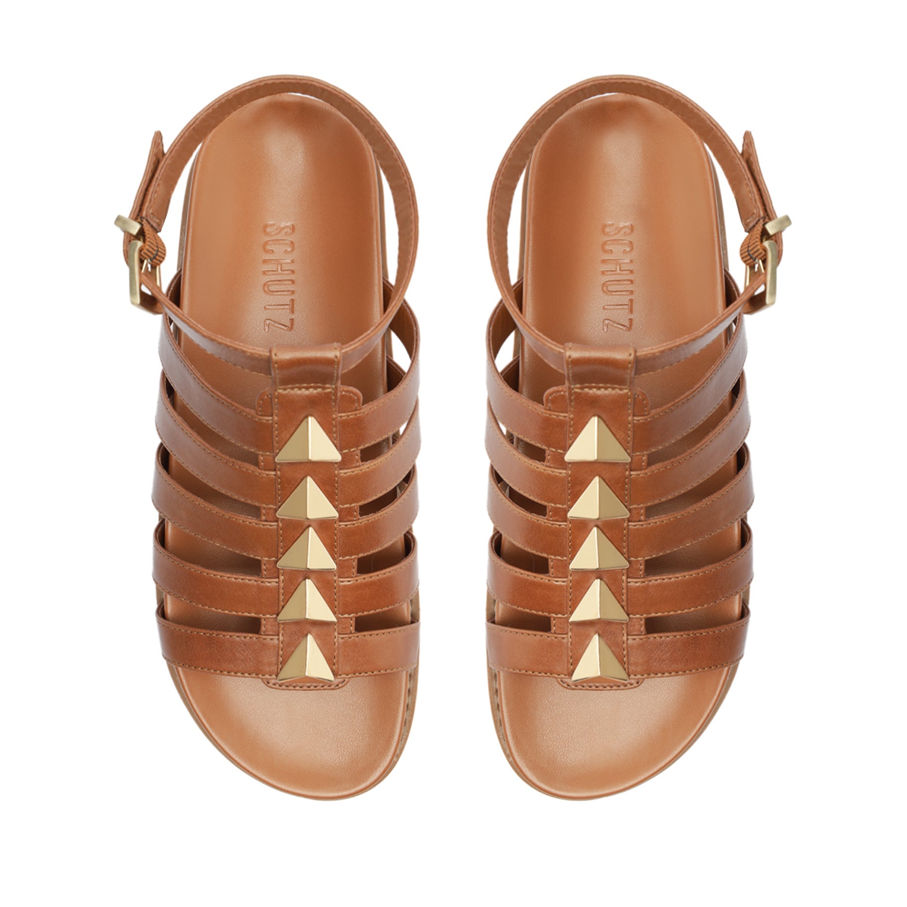 Kyrie Sporty Leather Sandal - Schutz Shoes