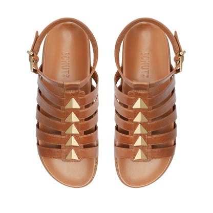 Kyrie Sporty Leather Sandal - Schutz Shoes
