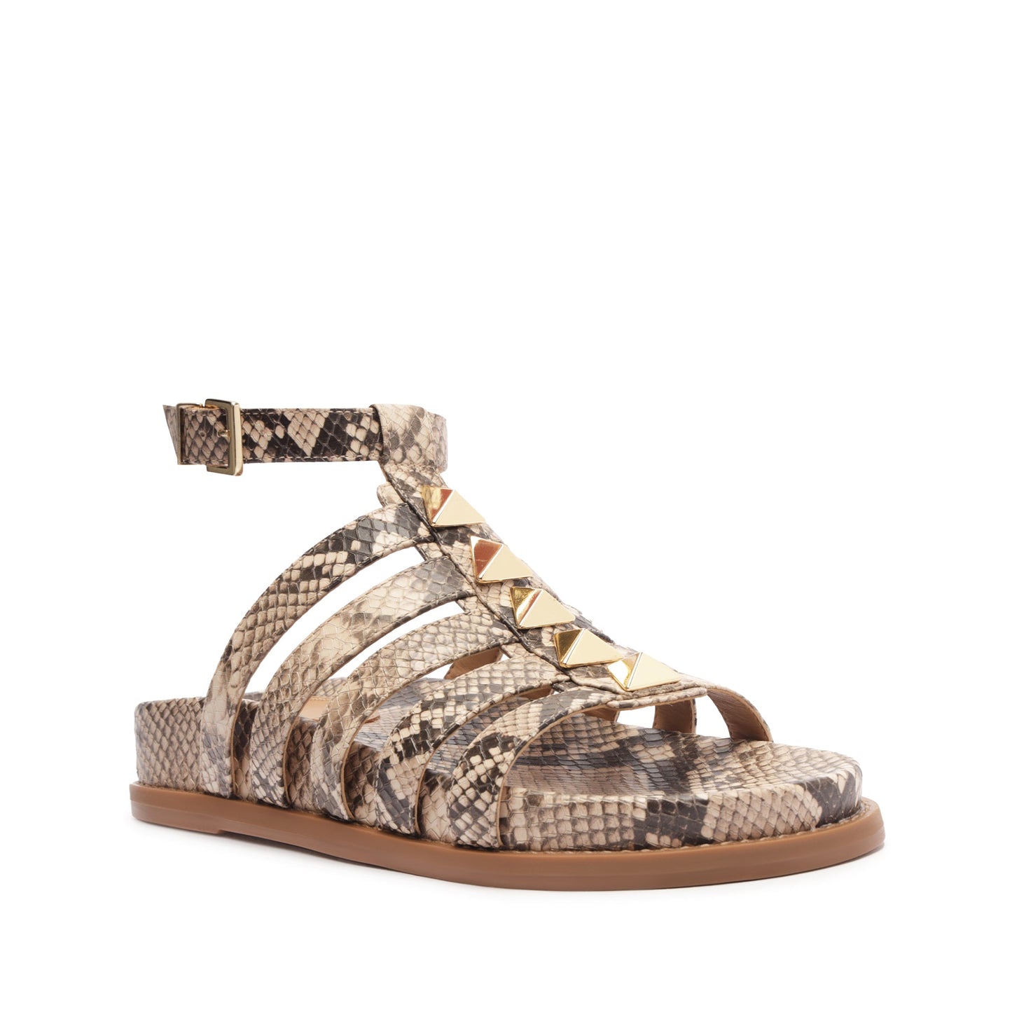 Kyrie Sporty Leather Sandal - Schutz Shoes