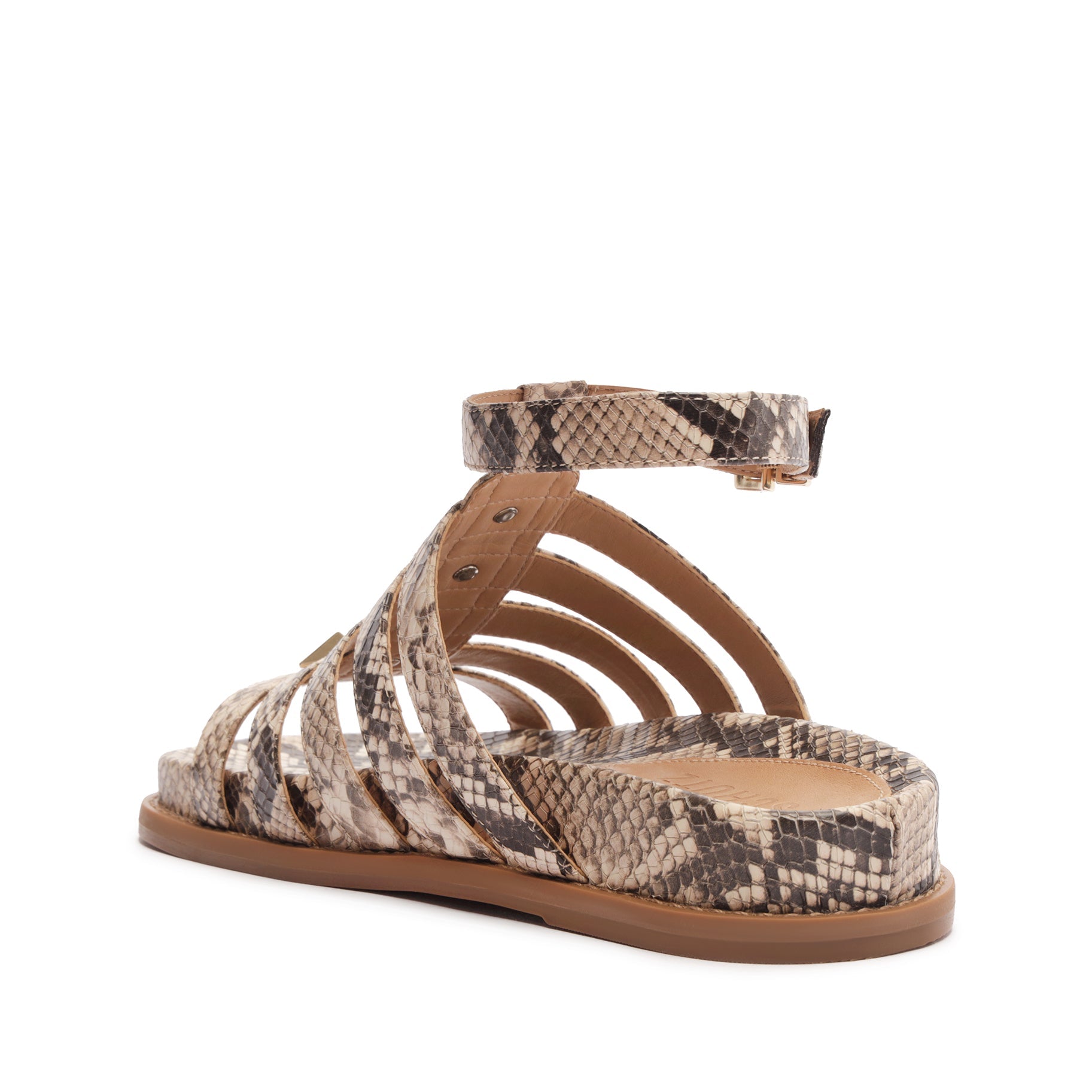 Kyrie Sporty Leather Sandal - Schutz Shoes