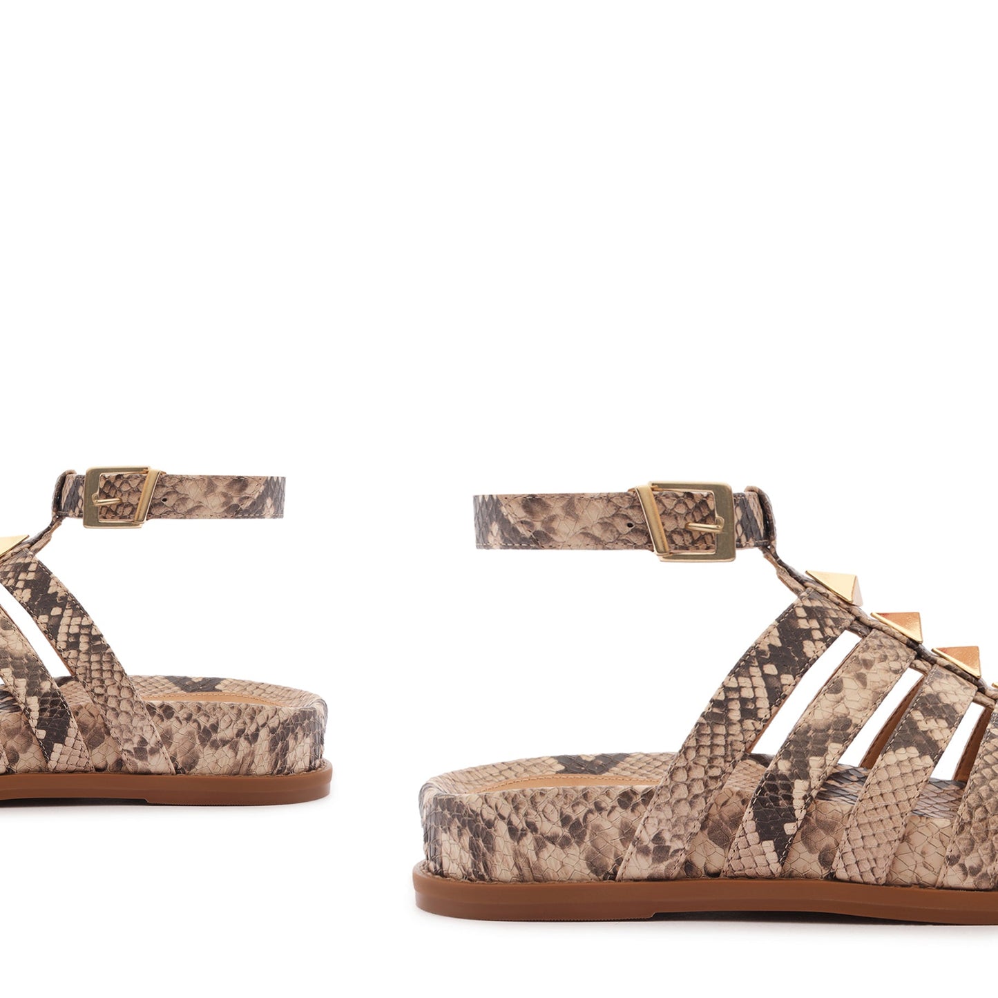 Kyrie Sporty Leather Sandal - Schutz Shoes