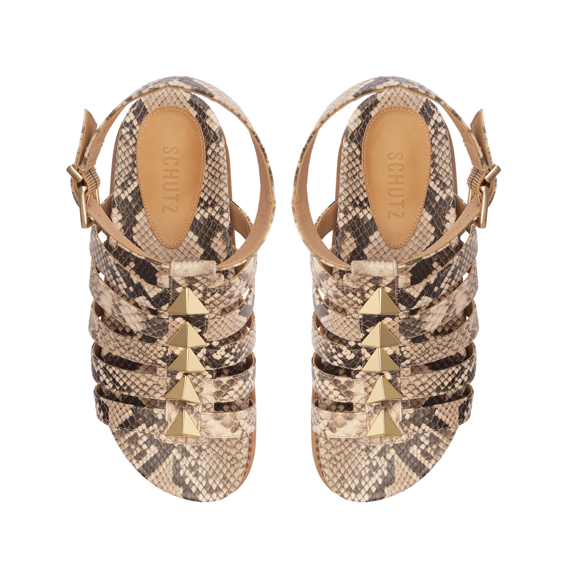 Kyrie Sporty Leather Sandal - Schutz Shoes