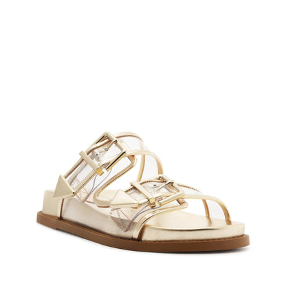 Naomi Sporty Vinyl & Metallic Sandal - Schutz Shoes