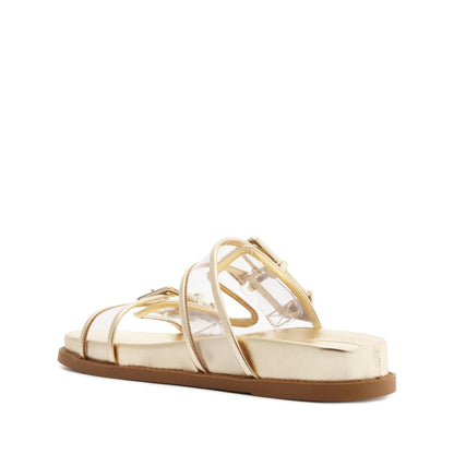 Naomi Sporty Vinyl & Metallic Sandal - Schutz Shoes